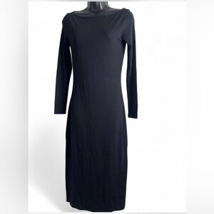 Wild Fable black long sleeve midi dress Size S #formal #eveningwear